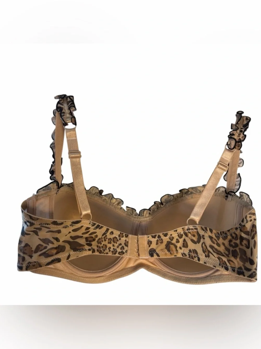 Vintage Frederick's of Hollywood Leopard Print Bra